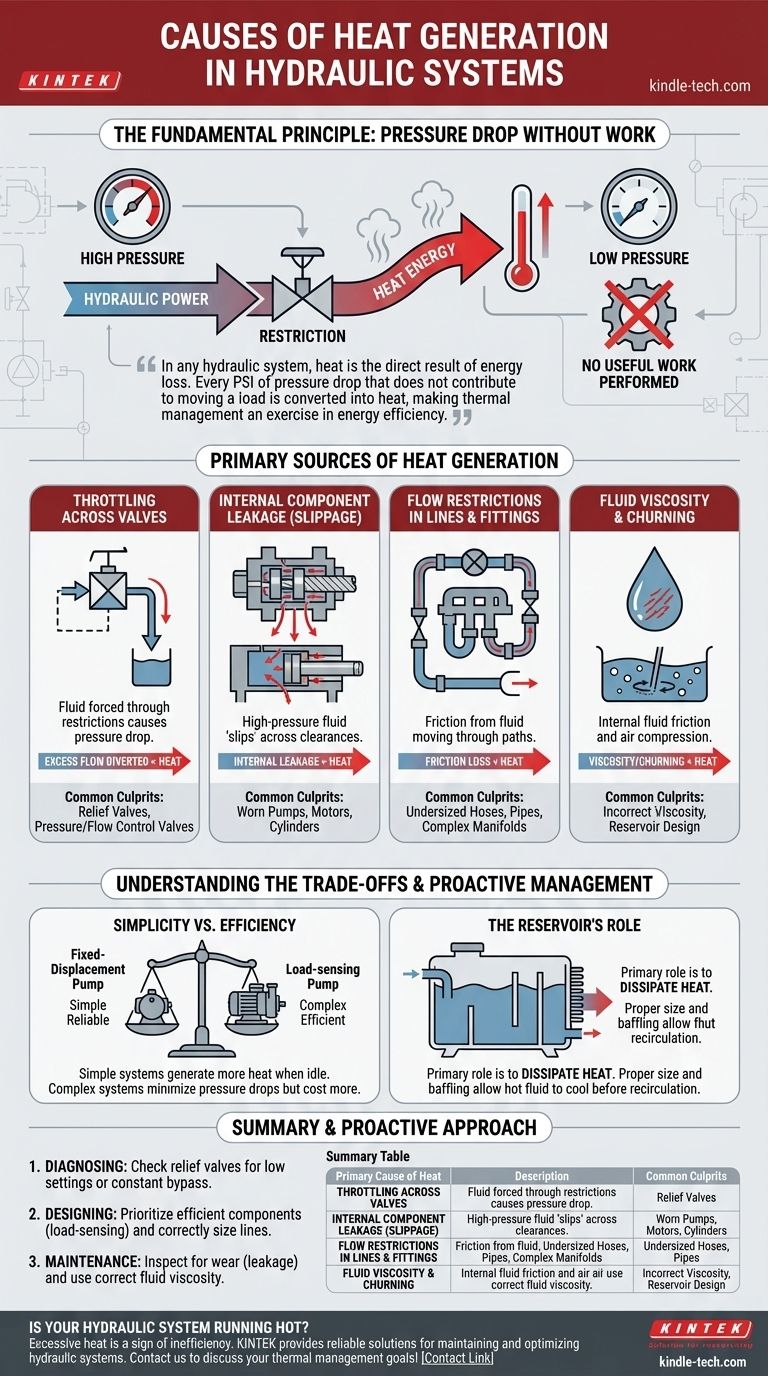 液压系统发热的原因是什么？揭示能量损失的关键来源 图解指南