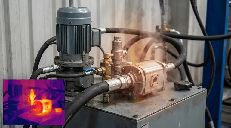Quais são as causas da geração de calor em sistemas hidráulicos? Descubra as Principais Fontes de Perda de Energia