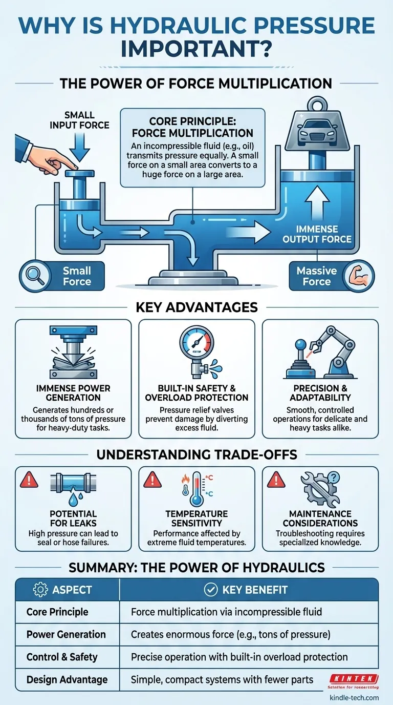 Why is hydraulic pressure important? Harnessing Immense Force with Simple Systems Visual Guide