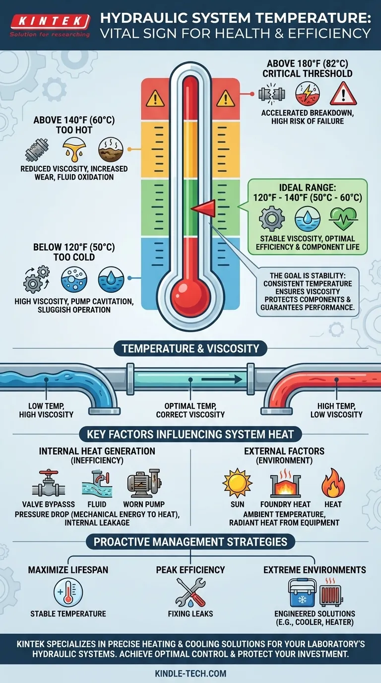 ما هي درجة حرارة النظام الهيدروليكي؟ الحفاظ على الأداء الأمثل ومنع التلف دليل مرئي
