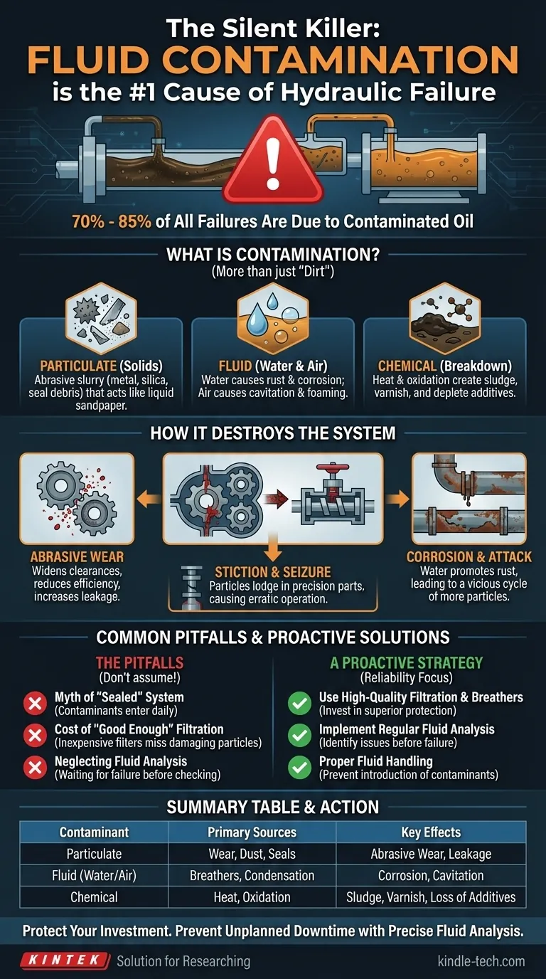 Qual è la causa numero uno di guasti nei sistemi idraulici? L'assassino silenzioso delle tue attrezzature Guida Visiva