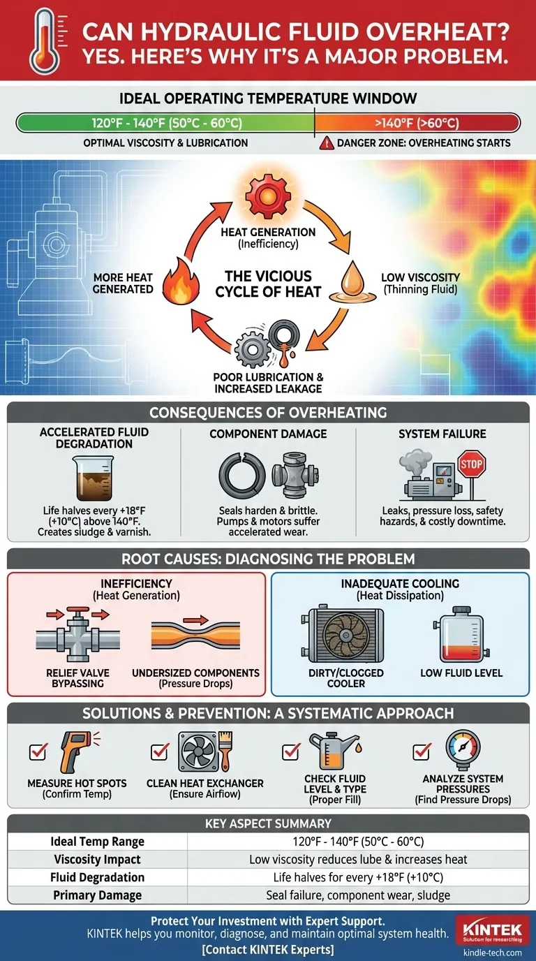 Le fluide hydraulique peut-il surchauffer ? Protégez votre système contre les dommages coûteux causés par la chaleur Guide Visuel