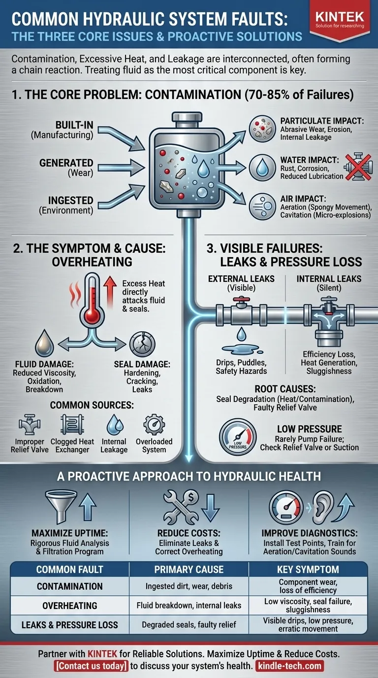液压系统常见的故障有哪些？通过主动维护防止代价高昂的停机时间 图解指南