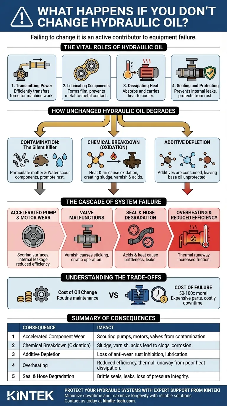 Was passiert, wenn Sie das Hydrauliköl nicht wechseln? Vermeiden Sie kostspielige Geräteausfälle und Ausfallzeiten Visuelle Anleitung