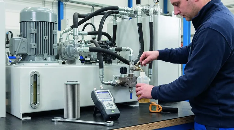 ما هي الصيانة المطلوبة للنظام الهيدروليكي؟ دليل استباقي لمنع الأعطال المكلفة