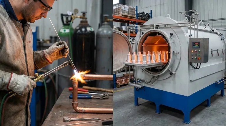 一般的なろう付け技術にはどのようなものがありますか？トーチろう付けと炉ろう付けの解説