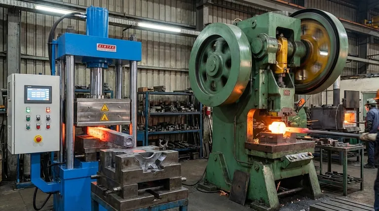 단조에 사용되는 유압 프레스와 기계식 프레스의 차이점은 무엇입니까? 생산 요구에 맞는 올바른 프레스를 선택하세요