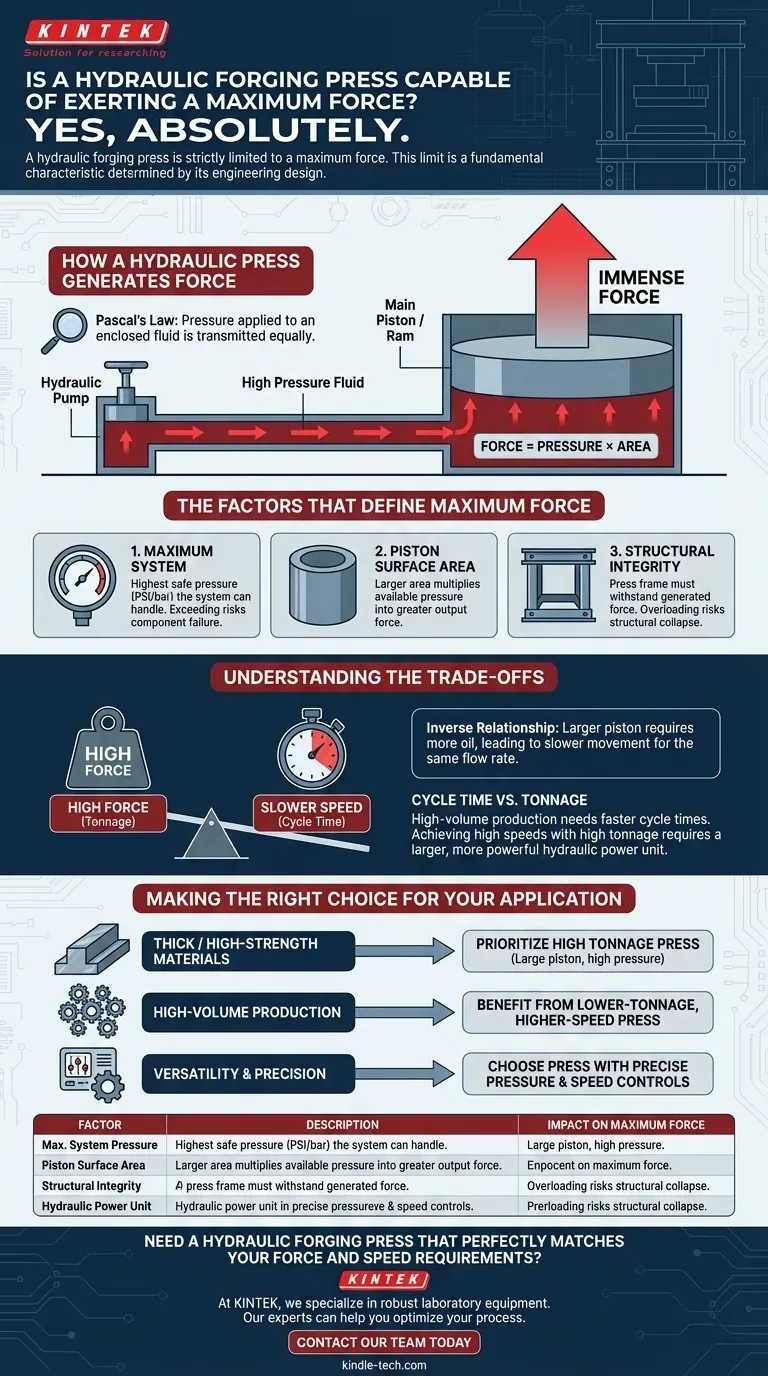 油圧鍛造プレスは最大力を発揮できますか？油圧の限界を理解する ビジュアルガイド