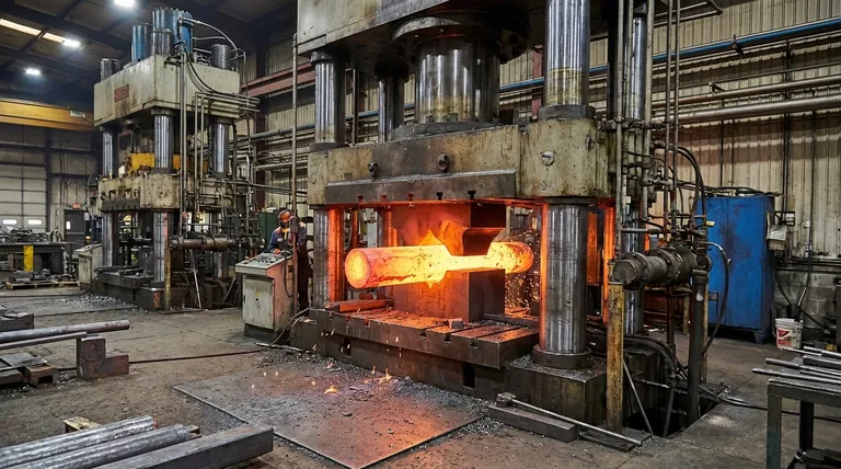 您可以使用液压机进行锻造吗?可以,用于工业级精度和动力