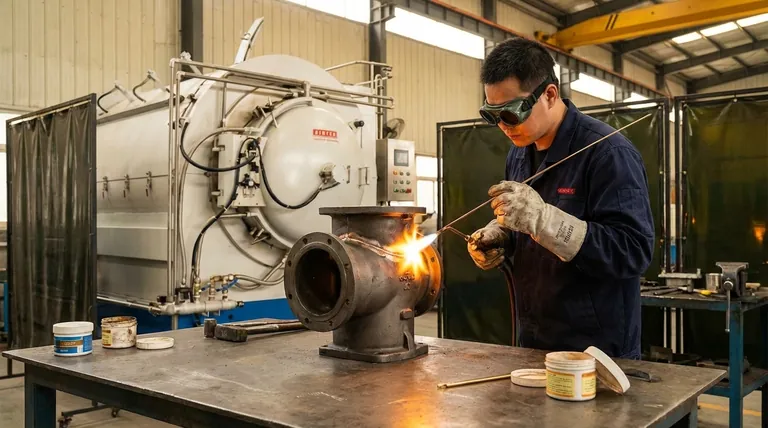 鋳鉄にはろう付けが有効ですか?複雑な鋳物を修理するための低リスクな方法