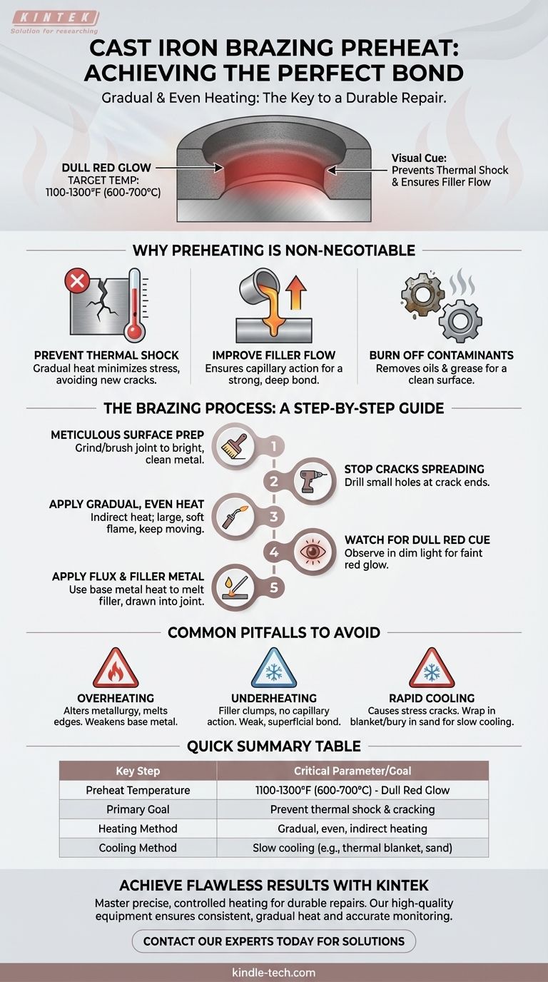 ما هي درجة الحرارة التي يجب تسخين الحديد الزهر إليها مسبقًا للحام بالنحاس؟ أتقن توهج اللون الأحمر الباهت لإصلاح مثالي دليل مرئي