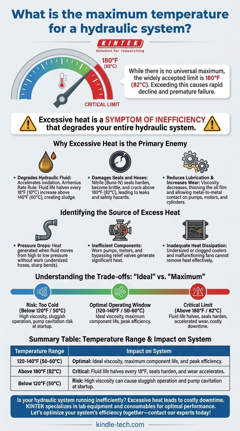 ما هي درجة الحرارة القصوى للنظام الهيدروليكي؟ تجنب الفشل المبكر وزد الكفاءة إلى أقصى حد دليل مرئي