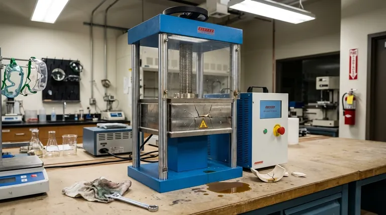 What are the hazards associated with hydraulic presses? Mitigate Crushing, Ejection, and Fluid Injection Risks