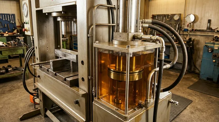 هل تعمل المكابس الهيدروليكية بالماء؟ اكتشف الدور الحاسم للزيت الهيدروليكي.