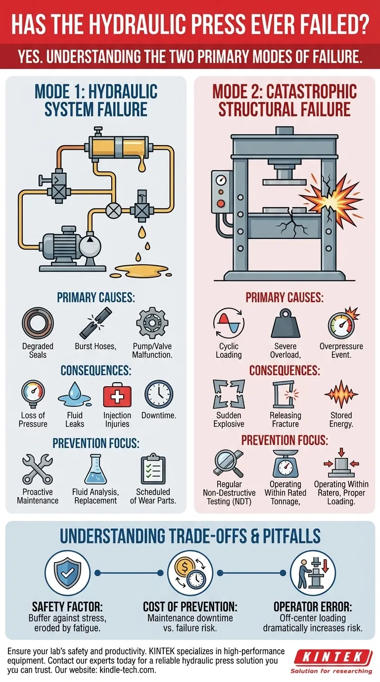 油圧プレスが故障したことはありますか？2つの重要な故障モードを理解する ビジュアルガイド