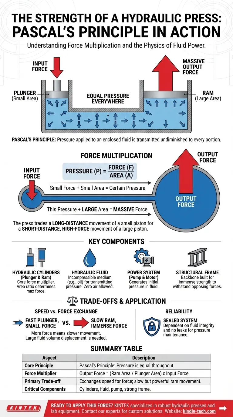 Qual é a força de uma prensa hidráulica? Aproveitando o Princípio de Pascal para Força Imensa Guia Visual