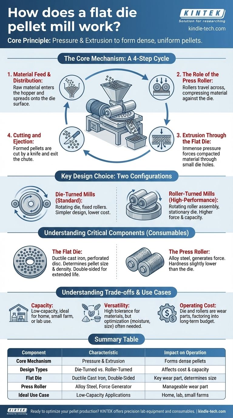 ¿Cómo funciona una peletizadora de matriz plana? Una guía completa para la producción de pellets a pequeña escala Guía Visual