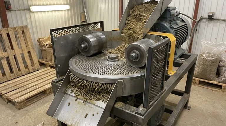 フラットダイペレットマシンの仕組みとは?小規模ペレット製造のための完全ガイド