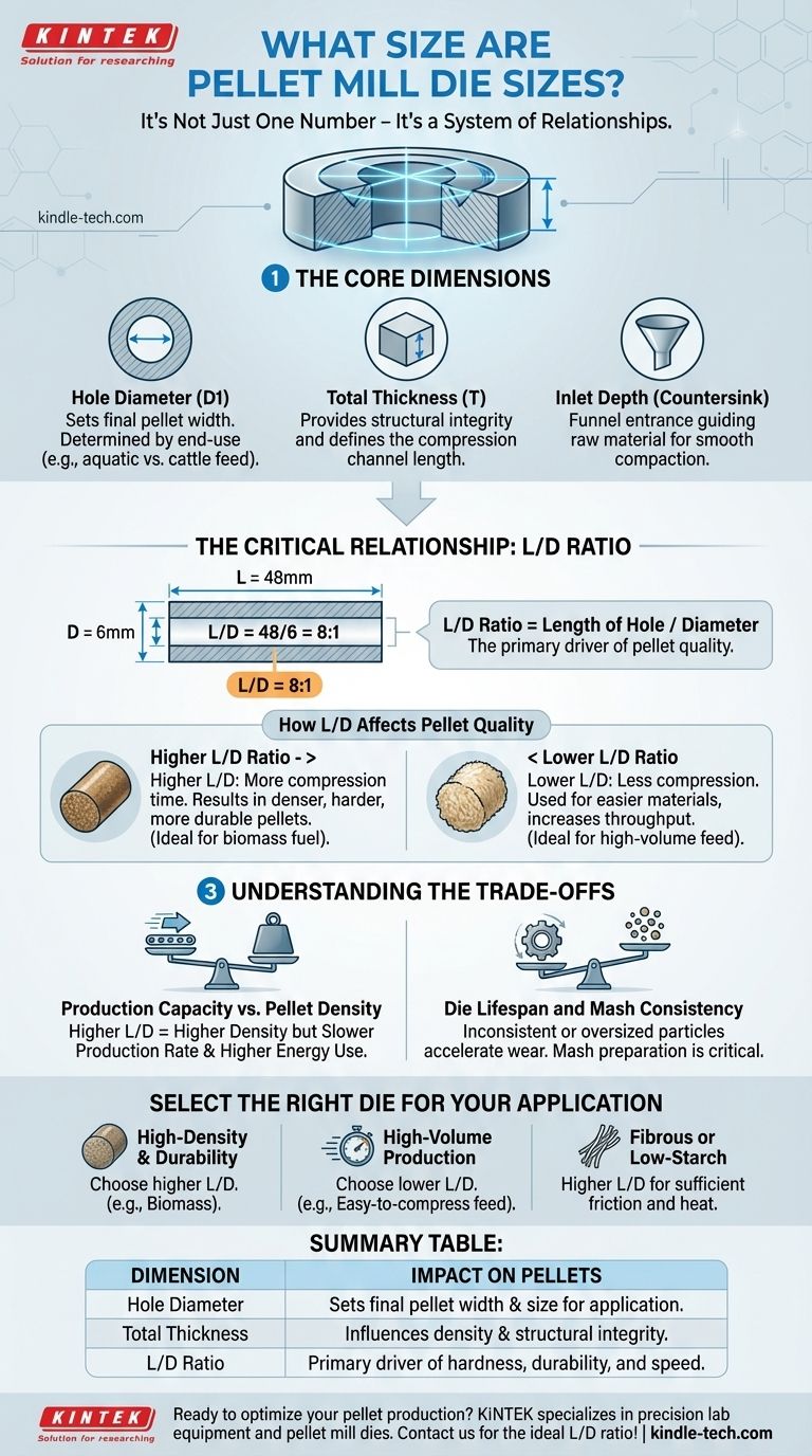¿Qué tamaño tienen los troqueles de molino de pellets? Domina la relación L/D para pellets perfectos Guía Visual