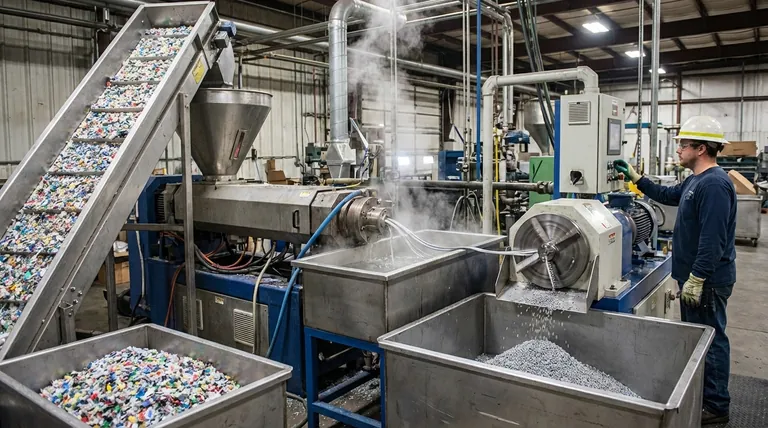 كيف تقوم بتحبيب البلاستيك المعاد تدويره؟ حوّل النفايات إلى حبيبات تصنيع عالية القيمة