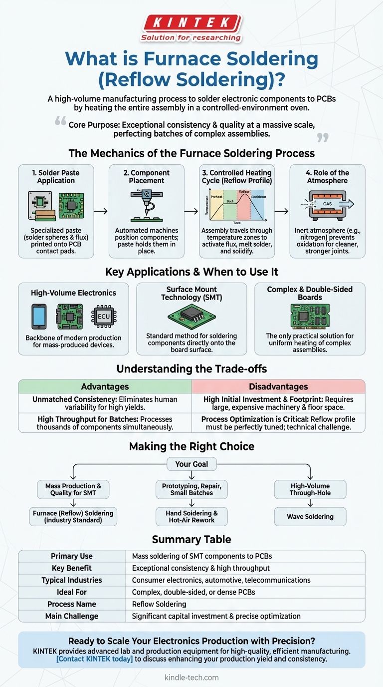 What is furnace soldering used for? Mastering High-Volume Electronics Assembly Visual Guide
