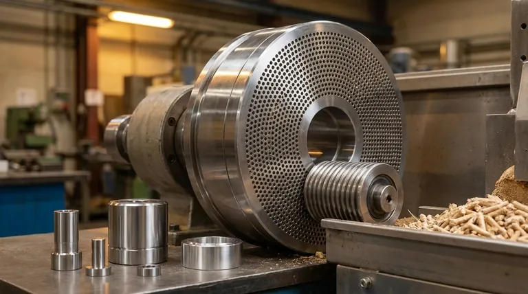 ¿Qué es la matriz de una peletizadora? El componente central que define la calidad y eficiencia del pélet