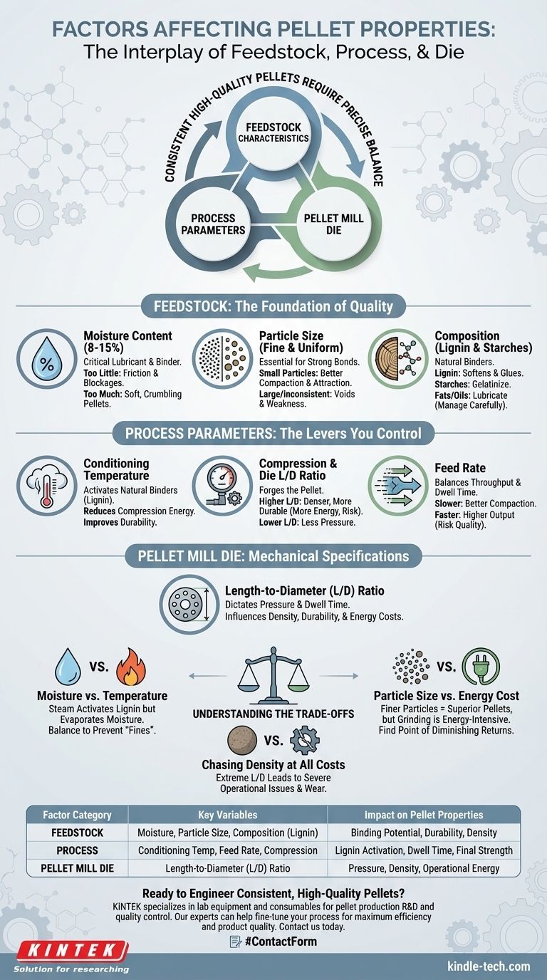 What are the factors affecting pellet properties? Master the 3 Key Areas for Superior Quality Visual Guide