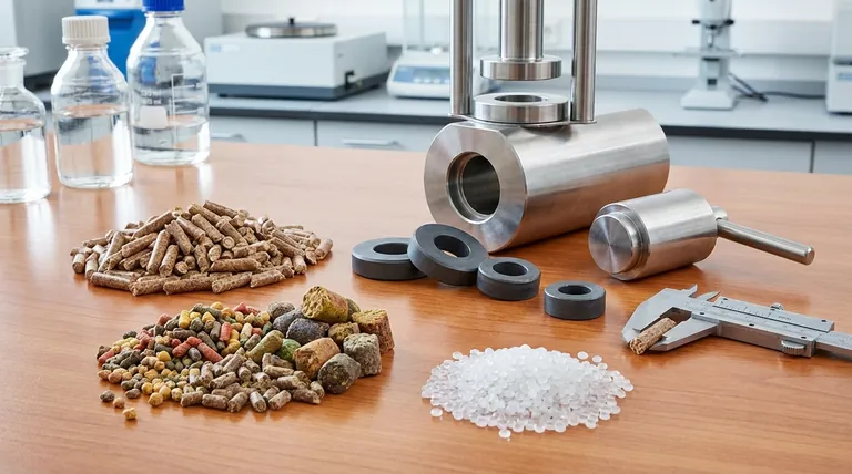 펠릿의 크기 범위는 어떻게 되나요? 1mm에서 25mm까지, 귀하의 응용 분야에 맞는 완벽한 크기를 찾으세요