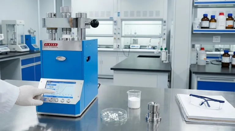 ما الذي تستخدم مكبس ورشة العمل الهيدروليكي لأجله؟ قوة رئيسية للتشكيل والتجميع وتحليل المواد