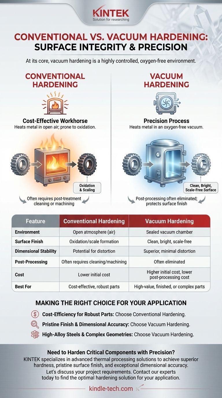 真空淬火与常规淬火有何区别？为获得卓越的表面光洁度选择正确的工艺 图解指南