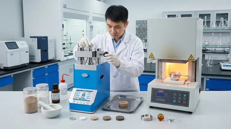 XRF 샘플은 어떻게 준비하나요? 프레스 펠렛 대 융합 비드 방법 마스터하기