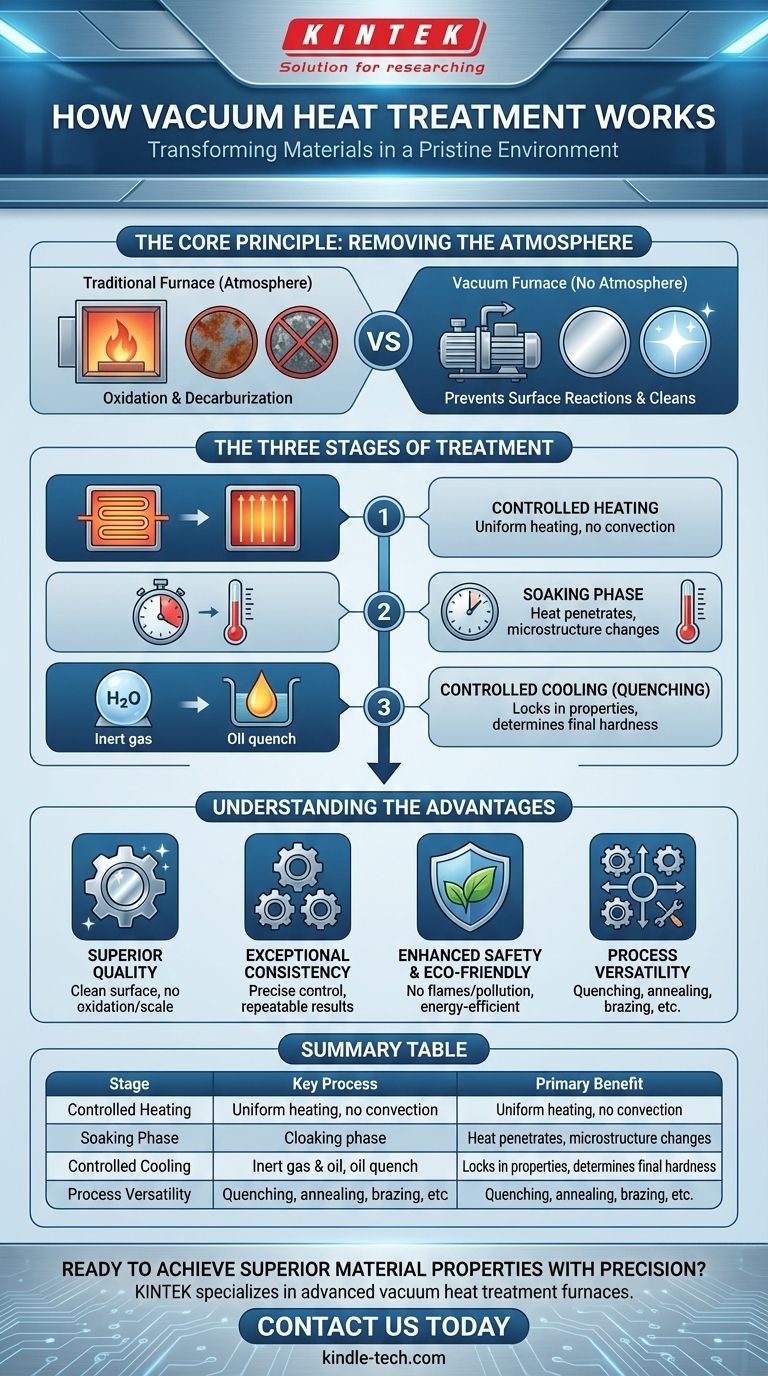 진공 열처리는 어떻게 작동하나요? 깨끗한 환경에서 우수한 재료 특성 달성 시각적 가이드