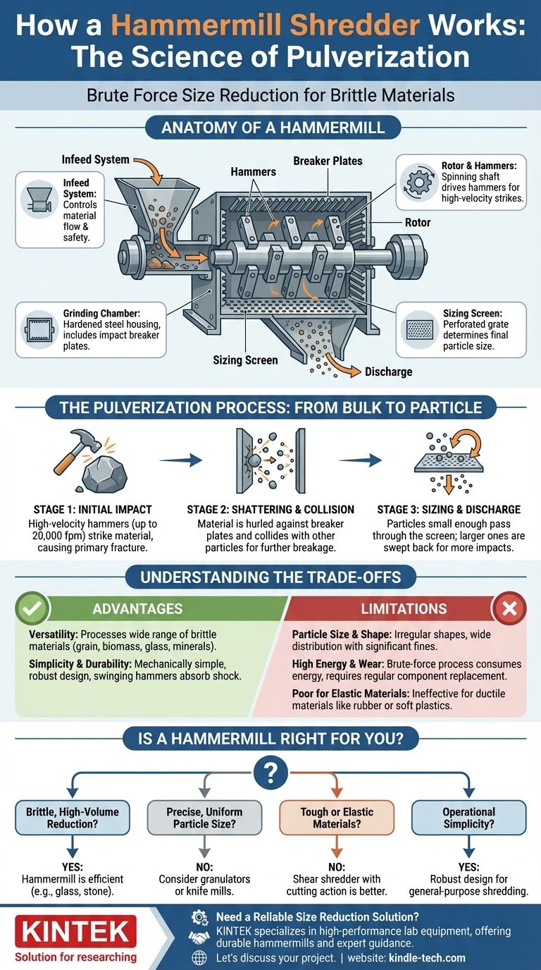 Comment fonctionne un broyeur à marteaux ? Pulvérisez les matériaux avec une force d'impact élevée Guide Visuel