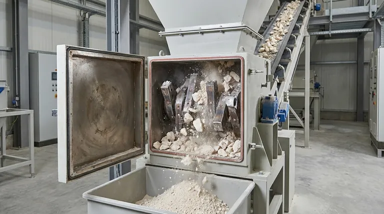 Para que tipo de material é usado um moinho de martelos? Processe Materiais Quebradiços, Secos e Cristalinos de Forma Eficiente