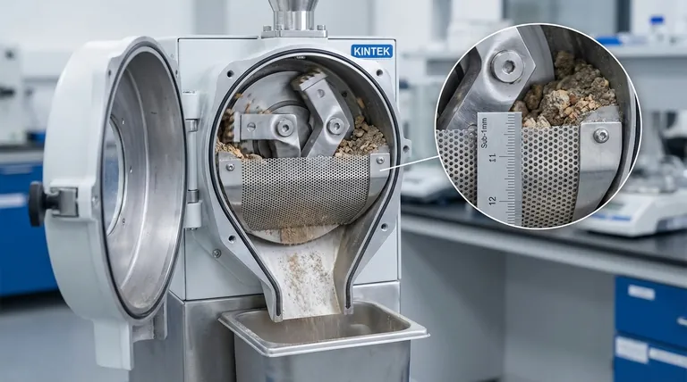 ハンマーミルで達成される製品サイズは？スクリーンサイズと速度で粉砕を制御