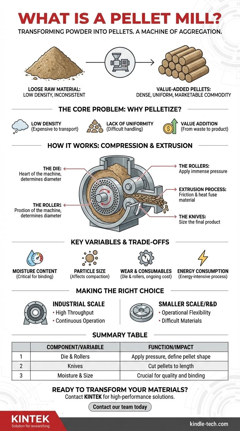 펠릿 밀이란 무엇인가요? 분말을 고밀도 펠릿으로 효율적으로 변환 시각적 가이드