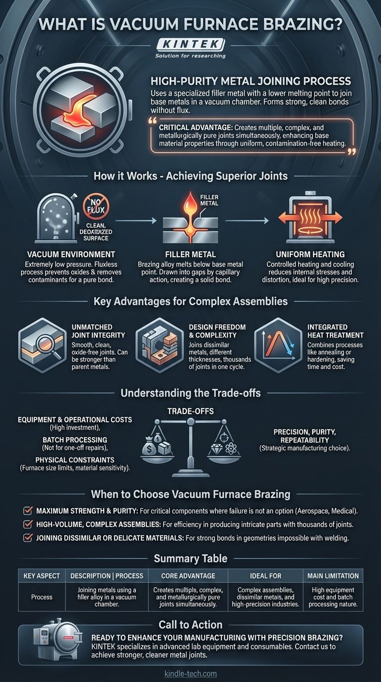 Qu'est-ce que le brasage sous vide ? Obtenez un assemblage métallique supérieur avec une pureté inégalée Guide Visuel