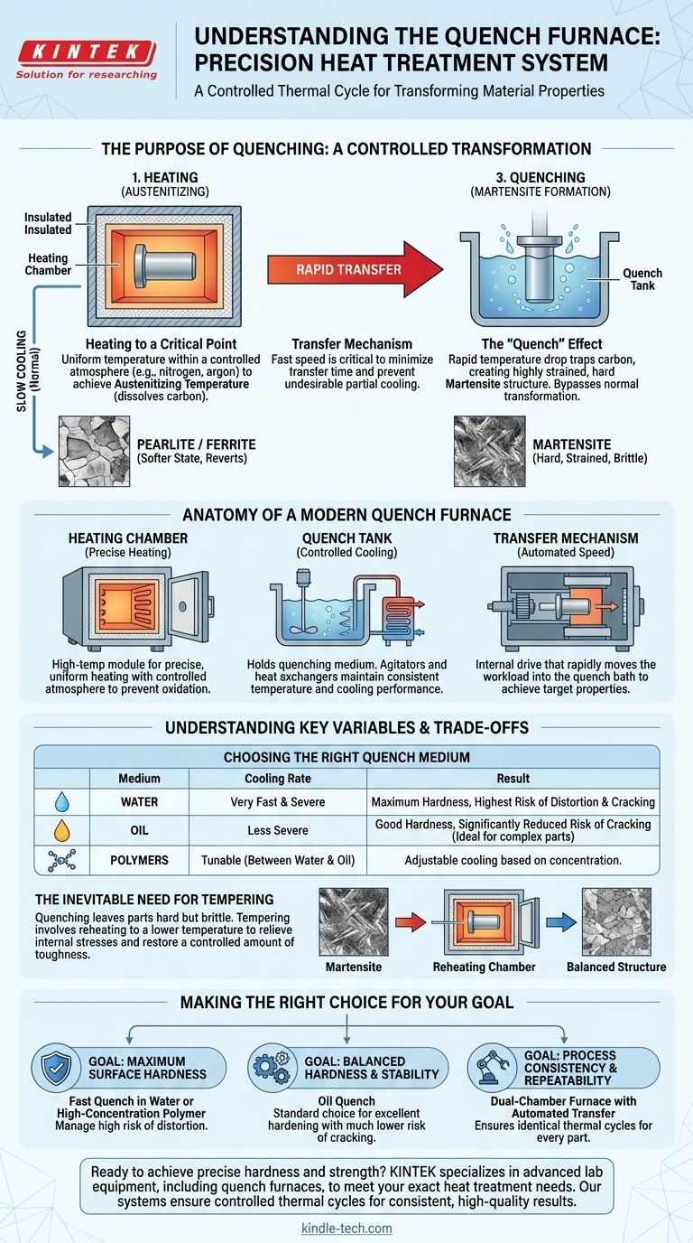 ما هو فرن الإخماد؟ دليل شامل للتصليد والتقسية المتحكم بهما دليل مرئي