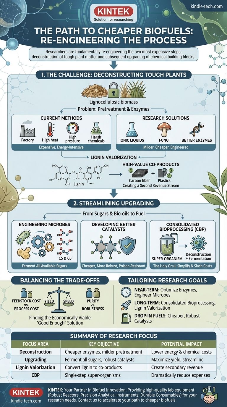 Que tentent de faire les chercheurs pour rendre les biocarburants moins chers ? Débloquez une énergie abordable et durable grâce à la bio-ingénierie avancée Guide Visuel
