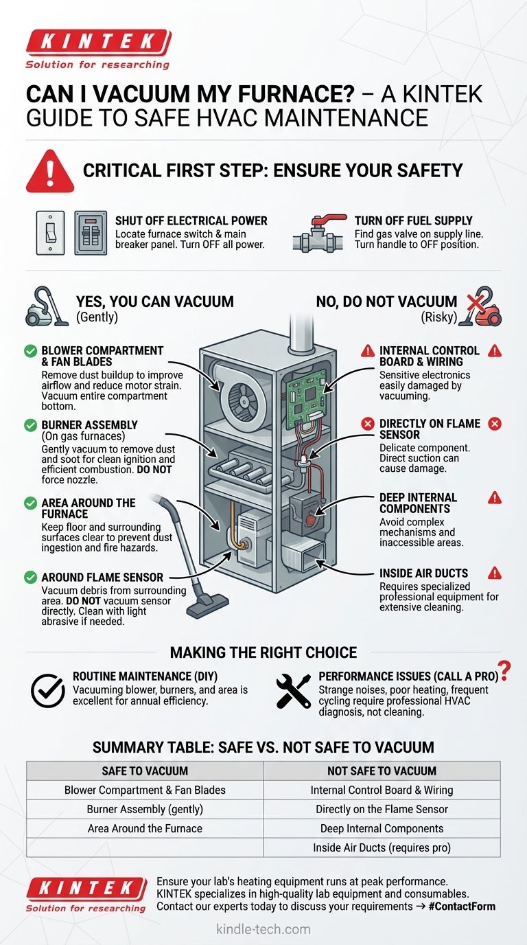 Puis-je passer l'aspirateur sur mon fournaise ? Un guide de bricolage pour un entretien CVC sûr et efficace Guide Visuel