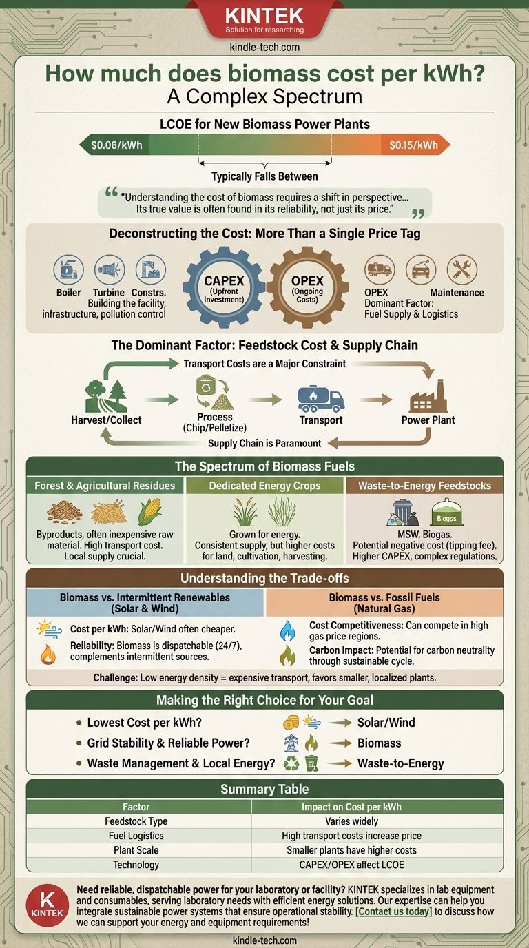 ¿Cuánto cuesta la biomasa por kWh? Entendiendo el precio real de la energía renovable Guía Visual