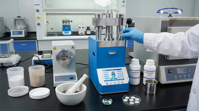 كيف يتم تحضير العينة لتحليل الفلورة بالأشعة السينية؟ إتقان الخطوات للحصول على نتائج دقيقة