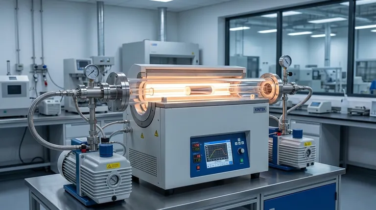 真空管炉とは?高温プロセスにおける純度と精度の実現