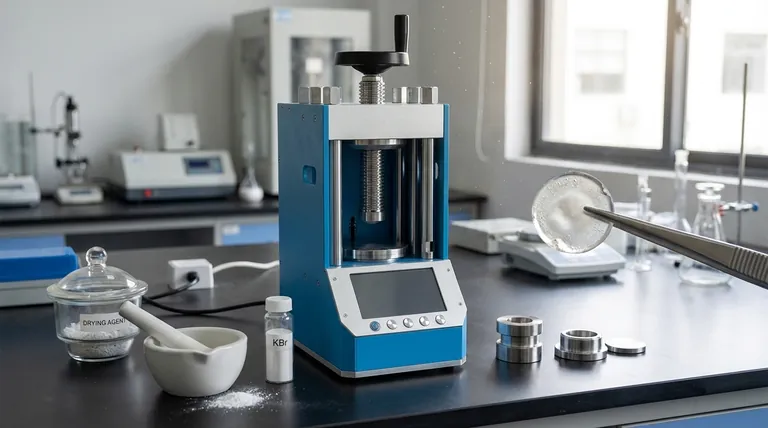 Какие две проблемы могут возникнуть при приготовлении таблетки KBr для ИК-анализа? Избегайте влаги и ошибок помола