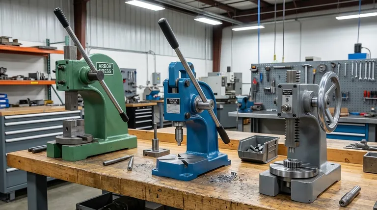 Какие бывают типы ручных прессов? Выберите правильный инструмент для вашей задачи