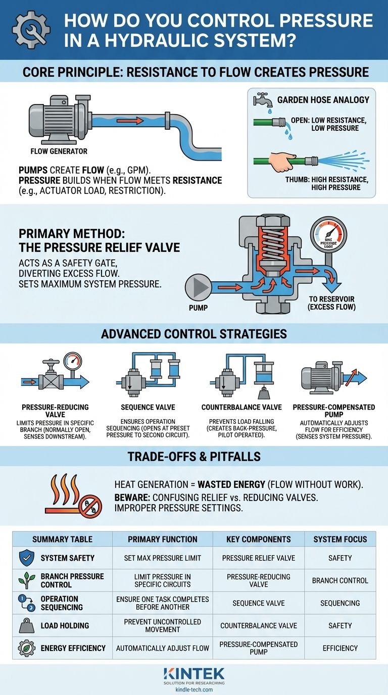 Comment contrôler la pression dans un système hydraulique ? Résistance du débit maître pour des performances optimales Guide Visuel