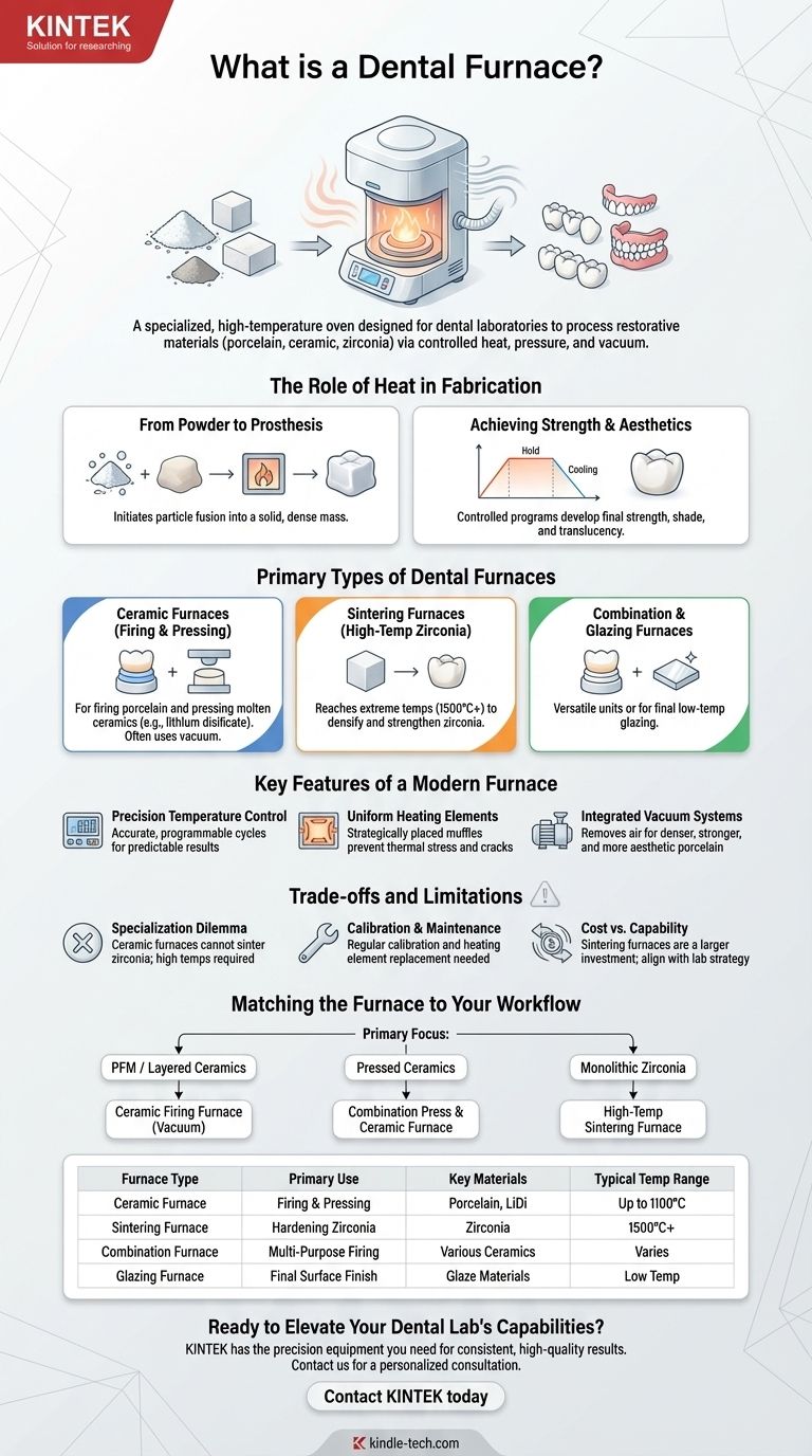 什么是牙科炉？高质量牙科修复体的必备工具 图解指南