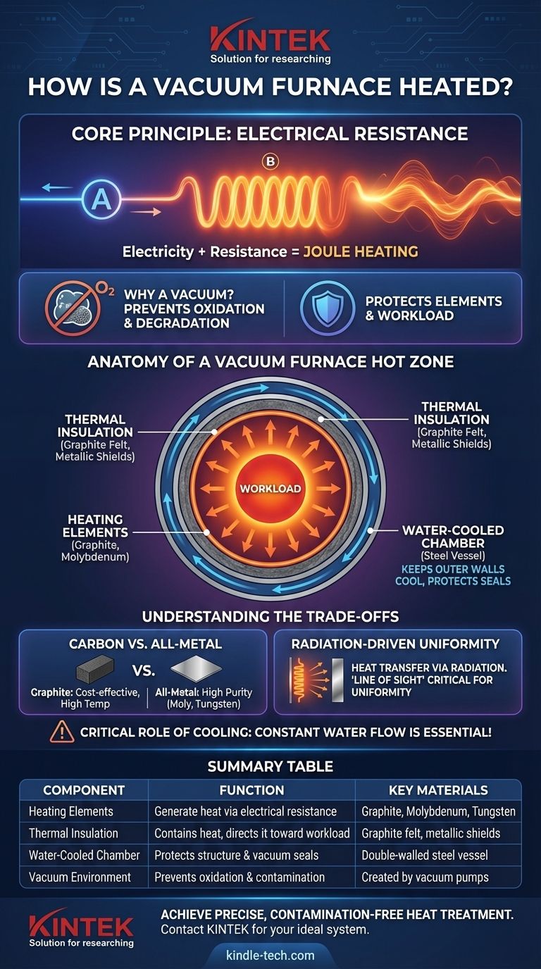 Come viene riscaldato un forno a vuoto? La scienza della lavorazione termica pulita e ad alta temperatura Guida Visiva