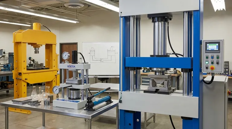 Quais são os tipos de prensa hidráulica? Encontre a prensa certa para sua aplicação