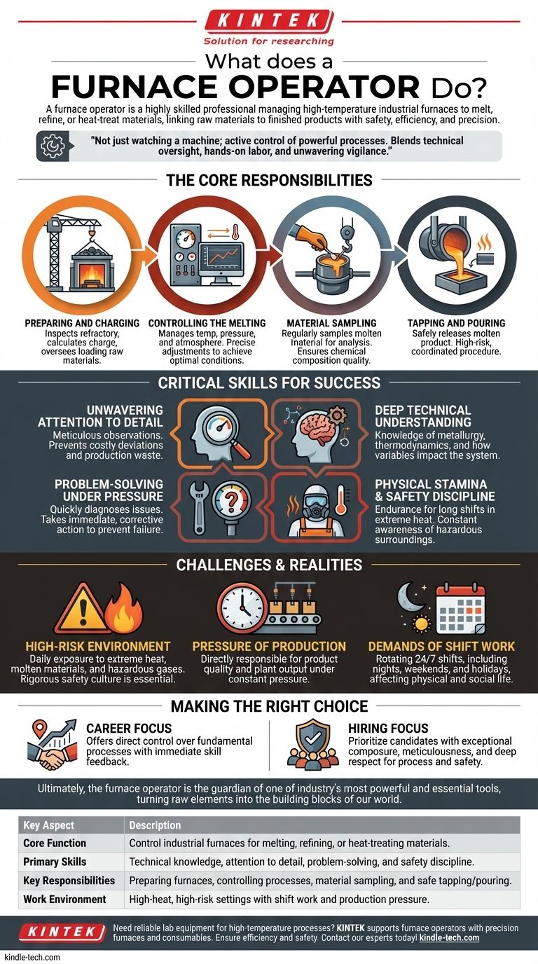 ¿Qué hacen los operadores de hornos? Dominando los procesos industriales de alta temperatura Guía Visual